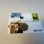 Slowenien 3€ Numisbrief 100 Jahre Motorflug