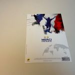 Frankreich Souvenir Block mit 4 Marken zum Sieg Fußball WM 2018