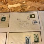 Bund Ecken Eckrandstücke auf FDC 50er Jahre