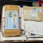 Belege / Bedarfspost / Sonderstempel voller Karton mit 22kg
