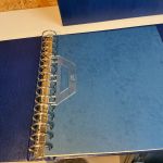 2 Kabe Ringbinder RB2000 blau inkl. Schuber