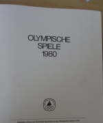 Olympia 1980 Sammlung in 2 Alben