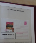 Olympia 1980 Sammlung in 2 Alben