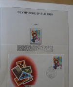 Olympia 1980 Sammlung in 2 Alben
