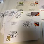 Bund 35 verschiedene Belege Sonderstempel Sudetentag