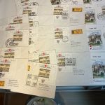 Österreich Block 5, 25 Belege mit verschiedenen Sonderstempeln Wipa 81