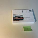 Bund Bildpostkarten P152 komplett, postfrisch, Sehenswürdigkeiten