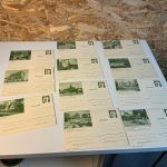 Bund Bildpostkarten P107 komplett, postfrisch, Heinemann