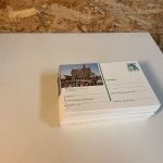Bund Bildpostkarten P125 komplett, postfrisch,
