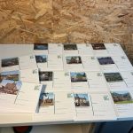 Bund Bildpostkarten P129 komplett, postfrisch, Burgen