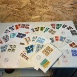 Schweiz 135 Viererblock FDC aus 1963-1992