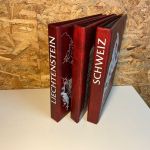 3 Philswiss Alben mit verschiedenen Aufdrucken inkl. 20 Hüllen