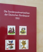 Bund Jahrbuch 1981 postfrisch