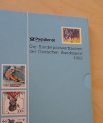 Bund Jahrbuch 1992 postfrisch