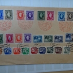 Slowakai Ersttagsausgaben auf Brief mit zum Teil Sonderstempeln