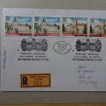 Österreich P514 als Ganzsachenausschnitt verwendet FDC