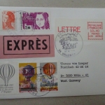 Frankreich ATM 3.3. xB Brief