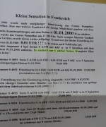 Frankreich ATM 13b 5 Werte