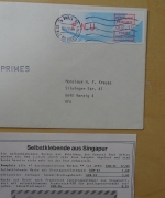 Frankreich ATM 9.12. FDC