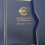 Dt. Post "Der Weg zum Euro auf Briefmarken" Zwölf Länder - ein Ziel