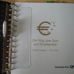 Dt. Post "Der Weg zum Euro auf Briefmarken" Zwölf Länder - ein Ziel