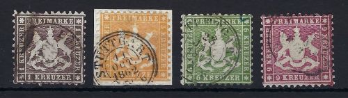 C) Württemberg Mi 21-24 °, 24 signiert, ME 1.700€