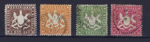 C) Württemberg Mi 16-19 x °, ME 502€