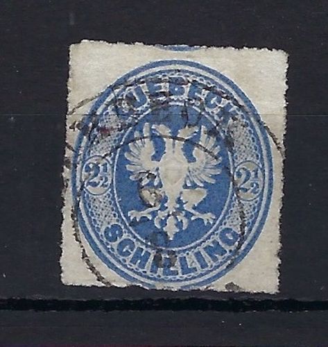 C) Lübeck Mi 11 °, gepr. Pfenninger, ME 500€