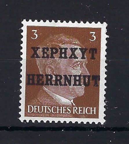 Lokalausgaben Herrnhut Mi 2 * signiert Richter