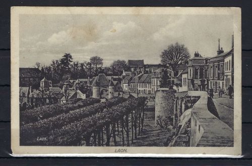 AK Frankreich "Laon" als Feldpostkarte 1. WK FP-Amt VII. Reservekorps