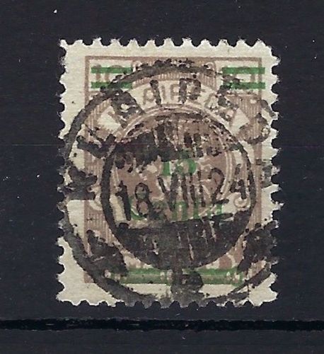 Memel / Klaipeda Mi 206 I °, ideal gest., gp. Dr. Petersen BPP, ME 300€