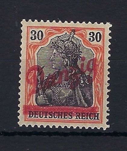 Danzig Mi 37 * kl. Innendienst, gep. Oechsner BPP, ME 60€