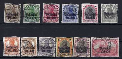 Postgebiet Ober Ost Mi 1-12 °, ME 40