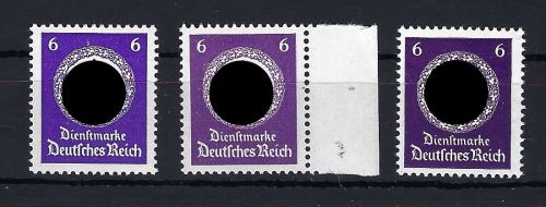 DR Dienst Mi 169 a, b, c ** geprüft, ME 95€