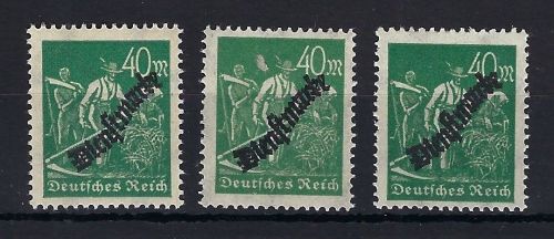 DR Dienst Mi 77 a, b, z ** gepüft