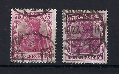 DR Mi 197 a / b °, geprüft Infla Berlin, ME 200€