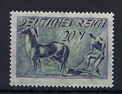 DR Mi 196 ** mit PF I, geprüft Infla Berlin, ME 100€