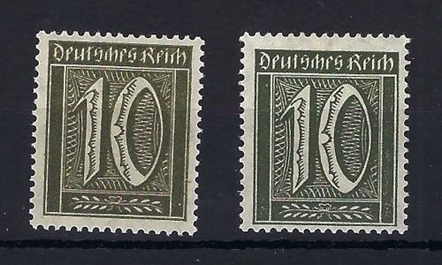 DR Mi 159 a/b **, geprüft BPP, ME 200€