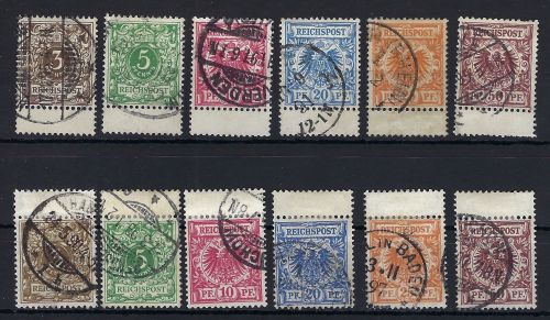 DR Mi 45-50 ° (2) mit anhängendem ZS unten und oben