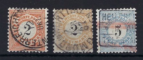Württemberg Dienst Mi 43 a/b - 54, ME 370€