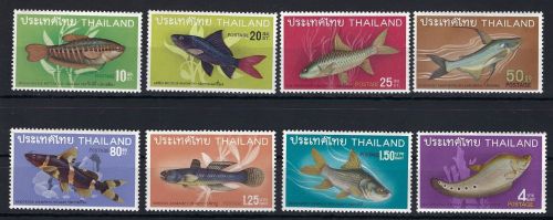 Thailand Einheimische Fische, Mi 517-524 **