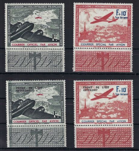 D. Bes. Frankreich Mi II-V**, ME 140€