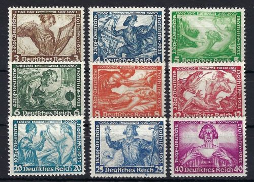 DR Wagnersatz, Mi 499-507 A **, jede Marke gepr. Peschl BPP, ME 3.000€