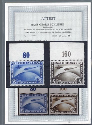 DR Südamerikafahrt, Mi 438-439 Y ** mit FA Schlegel BPP, ME 3.900€