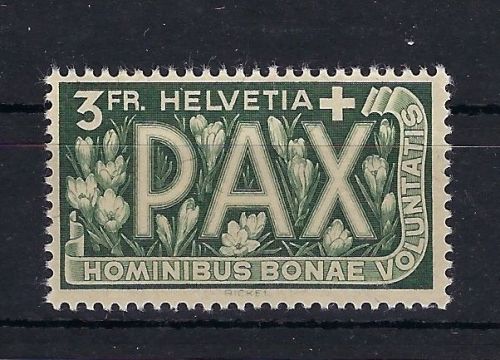 Schweiz Pax Ausgabe, Mi 447 ** einwandfrei, ME 70€
