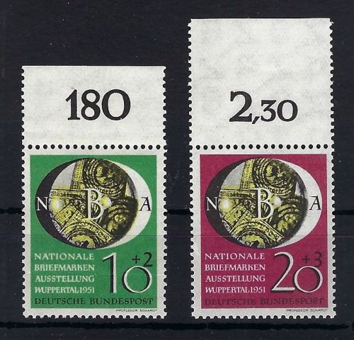 Bund Mi 141-142 **,