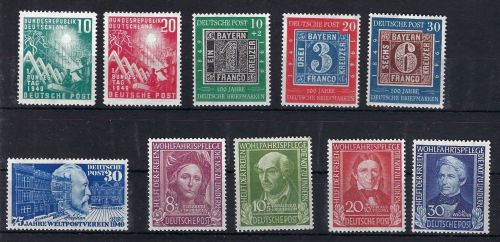 Bund kompletter Jahrgang 1949 **, ME 380€