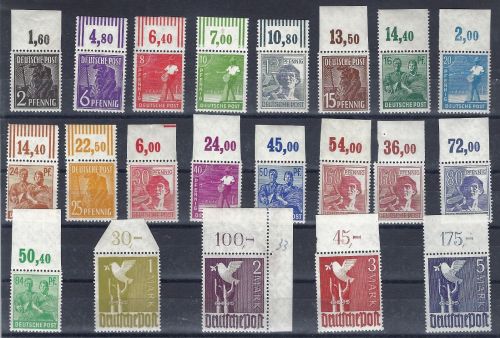All. Besetzung Mi 943-962 P OR / W OR **, ME 71€
