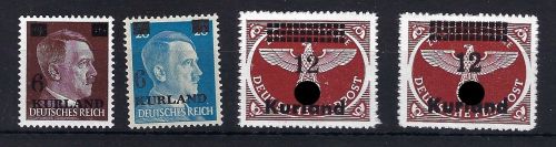 D. Besetzung Kurland Mi 2-3, 4 Bx/y **, ME 105€