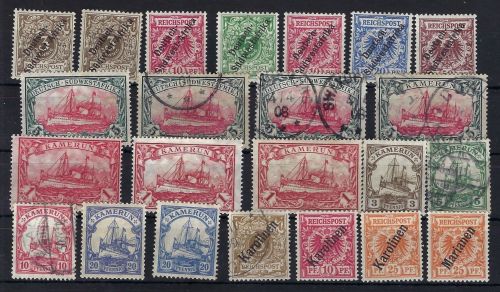 DSWA/Kamerun, Lot */°, dabei DSWA 23 und 32 Aa, Kamerun 19, ME 1458€